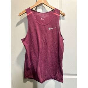 Nike Women's Maroon Tank Medium